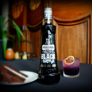 VODKA PUSCHKIN BLACK SUN 0,7L