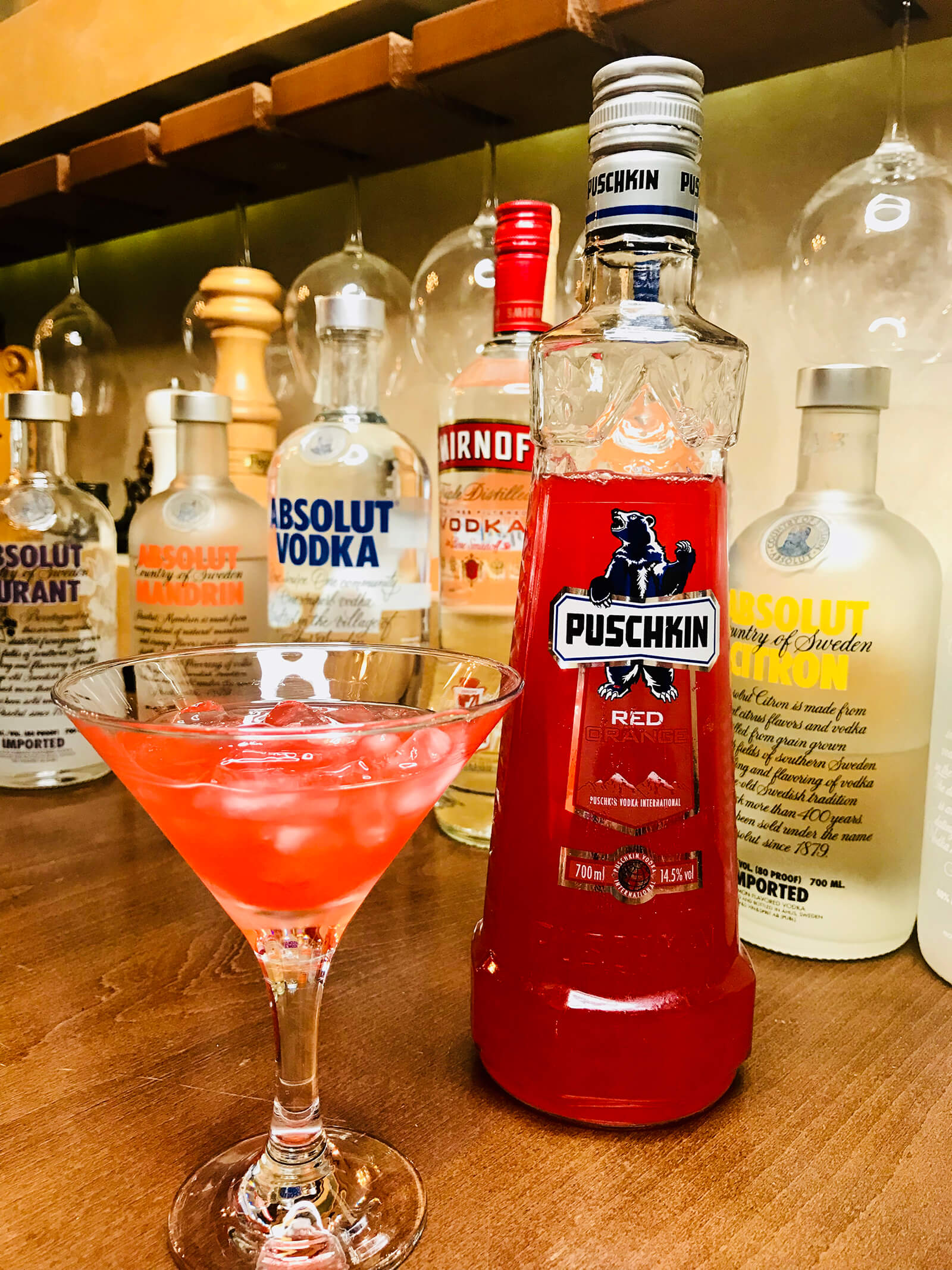 VODKA PUSCHKIN RED 0,7L