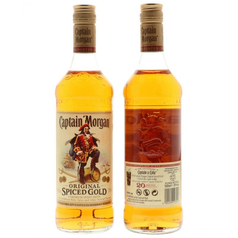 RUM CAPTAIN MORGAN GOLD 0,7L